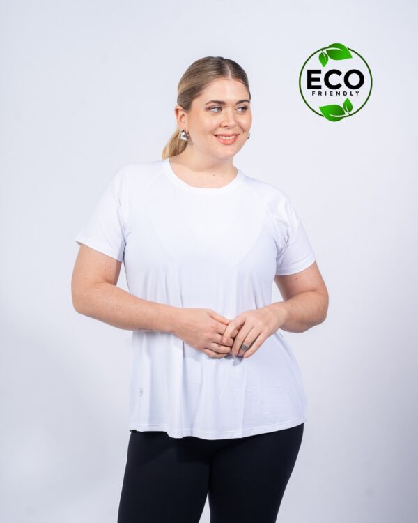 Remera deportiva Ana ECO - blanco