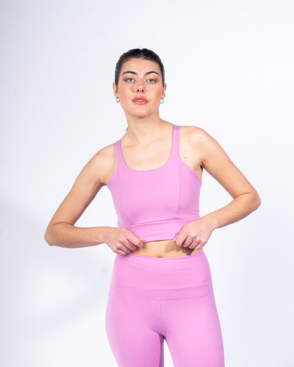 Crop Top Soft Premium - Rosa