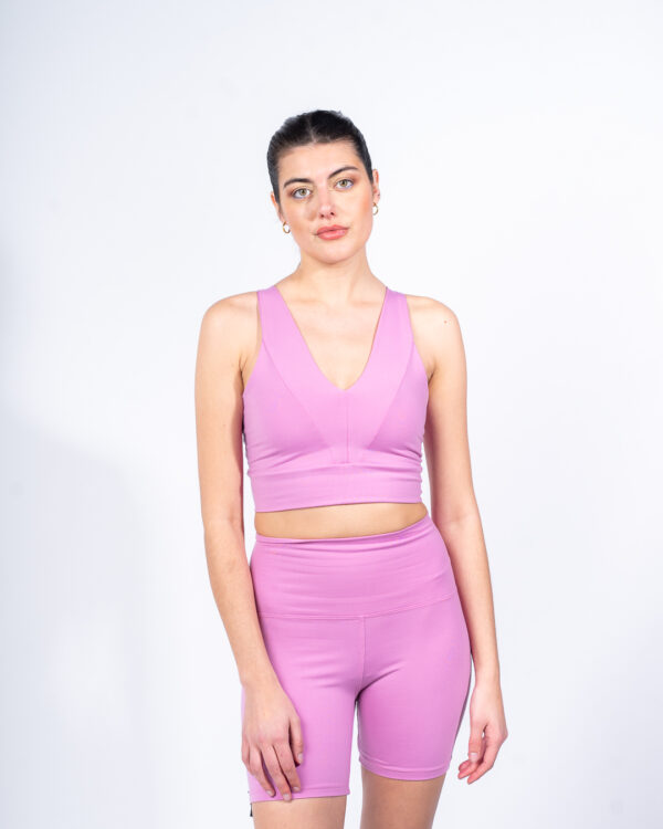 Crop Top Soft Premium - Rosa