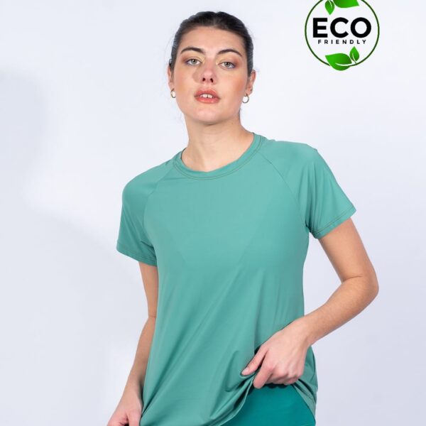 Remera deportiva Ana ECO - Jade