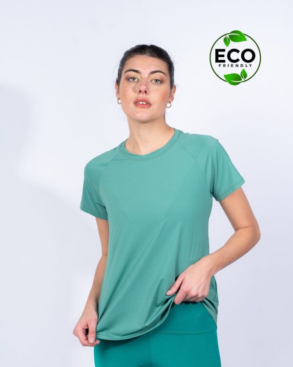 Remera deportiva Ana ECO - Jade