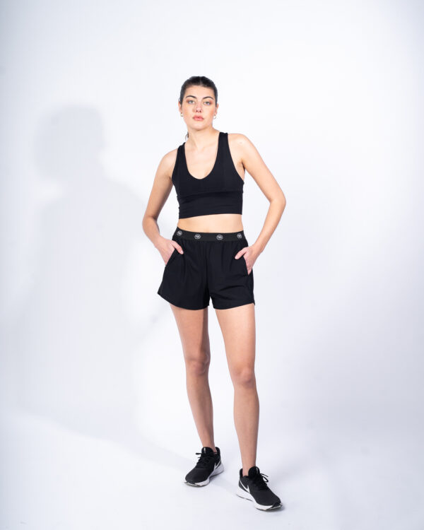 Short deportivo PB - Negro - Imagen 3