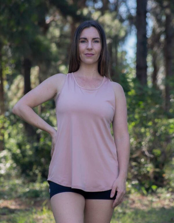 Musculosa deportiva Ana - Piel